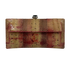 Clutch Billetero, 200&euro;, Bolso, Beige/Rosa, Animal - Pitón, Vista frontal